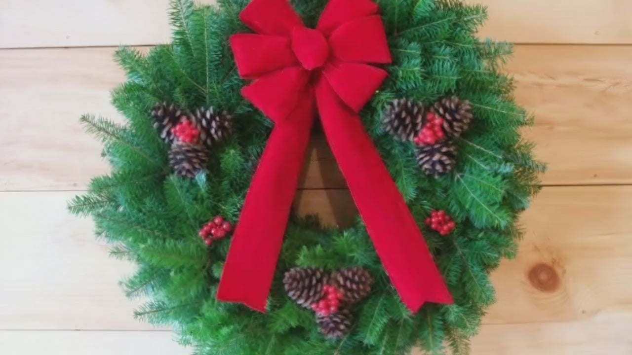 Load video: Santa enjoys a gift, too!