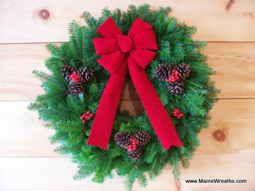 TRADITIONAL BALSAM FIR WREATH